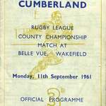 1961 Yorkshire v Cumberland  